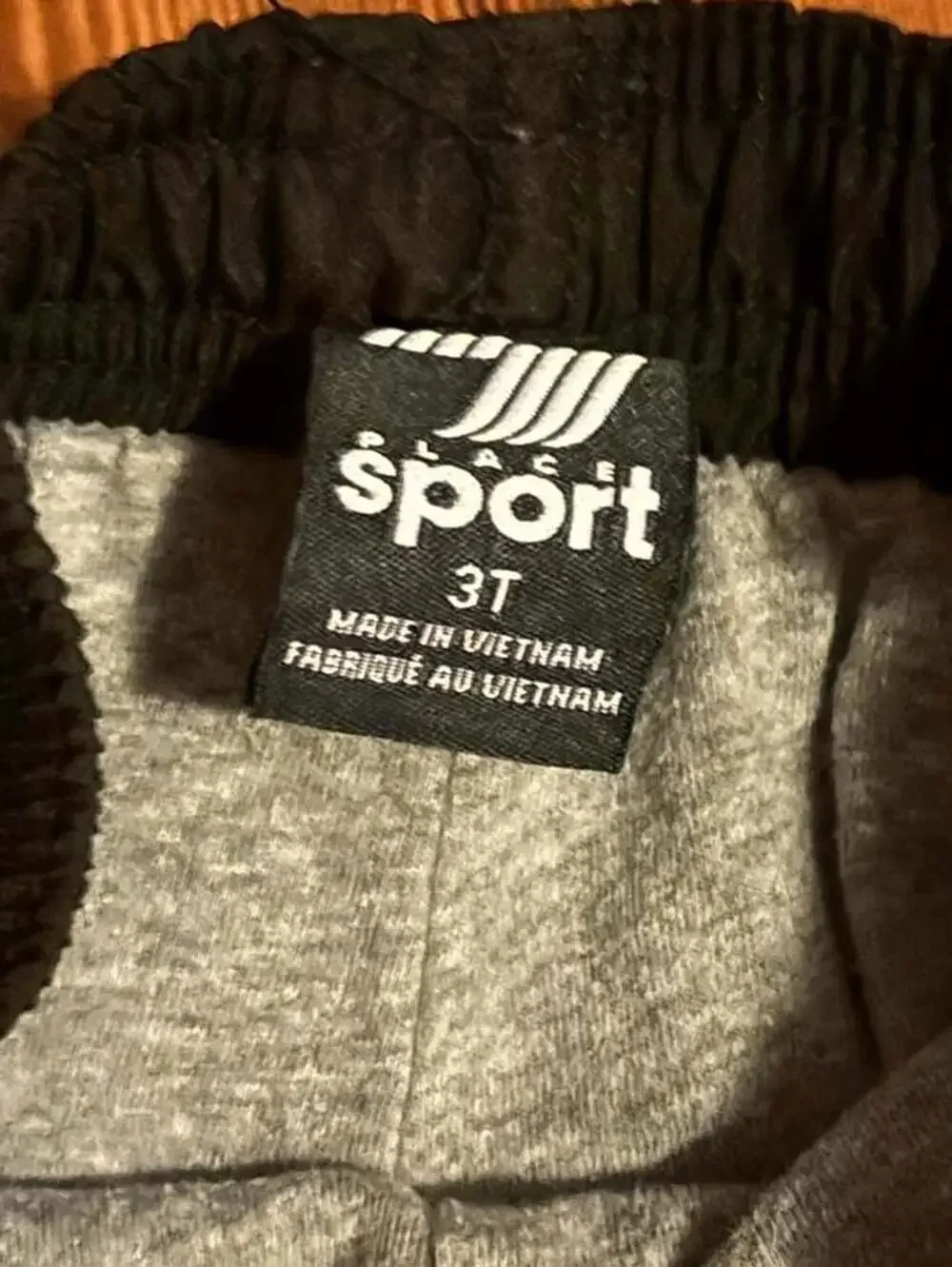 Youth PLACE Sport Woven Wind Pants - BLACK 3T